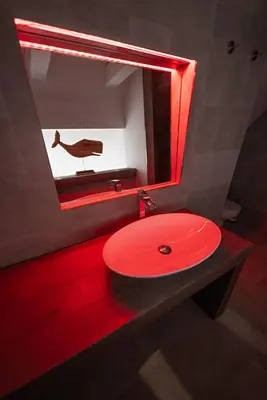 Ein Badezimmer in der Unterkunft Presshaus Schützen