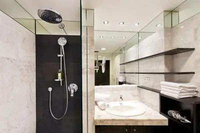 Ein Badezimmer in der Unterkunft Singerstrasse 21-25 Aparthotel 350m next to St Stephen's Square