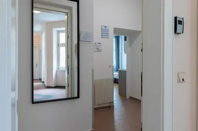 Ein Bett oder Betten in einem Zimmer der Unterkunft Vienna Central Station Residence