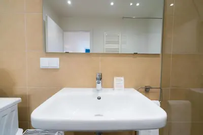 Ein Badezimmer in der Unterkunft Vienna Residence, Kagran - United Nations