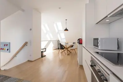 Küche/Küchenzeile in der Unterkunft Mar Suite Apartments - Center