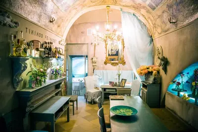 Ein Sitzbereich in der Unterkunft Art Boutique Hotel Bürgerhaus