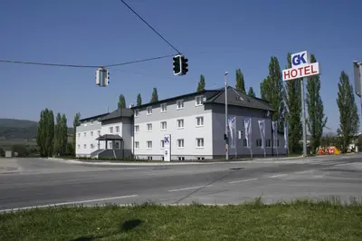 Das Gebäude in dem sich das Hotel befindet
