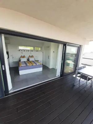 Ein Bett oder Betten in einem Zimmer der Unterkunft Appartement Hareter