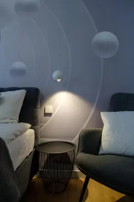 Ein Bett oder Betten in einem Zimmer der Unterkunft Vienna Experience