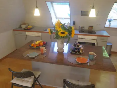 Essen in der Ferienwohnung oder in der Nähe