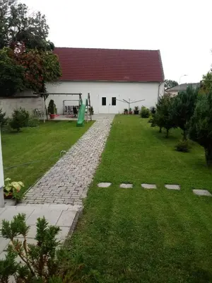 Ein Garten an der Unterkunft Haubis Ferienwohnungen