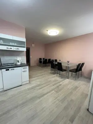 Küche/Küchenzeile in der Unterkunft Privatzimmer Hammrich