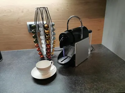 Kaffee-/Teezubehör in der Unterkunft City Appartement Wien-Schwechat