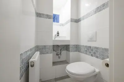Ein Badezimmer in der Unterkunft Vienna City Center Hostel