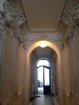 Eine Fassade oder ein Eingang zu Walzhofer Apartement