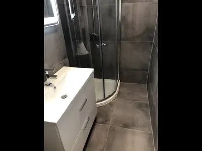 Ein Badezimmer in der Unterkunft Walzhofer Apartement