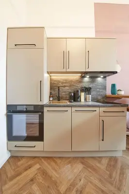 Küche/Küchenzeile in der Unterkunft Nove Boutique Apartments