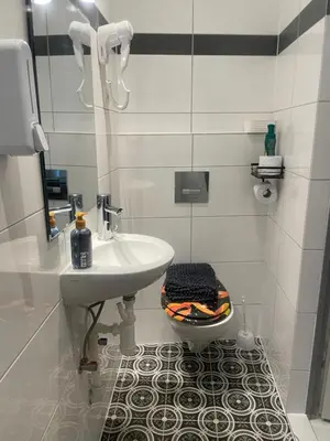 Ein Badezimmer in der Unterkunft Viktoria ARTUR