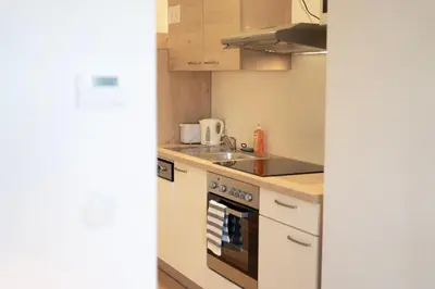 Küche/Küchenzeile in der Unterkunft Vienna City Apartments - Metro 1160 Vienna