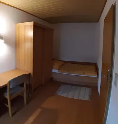 Ein Bett oder Betten in einem Zimmer der Unterkunft Haus Königshofer