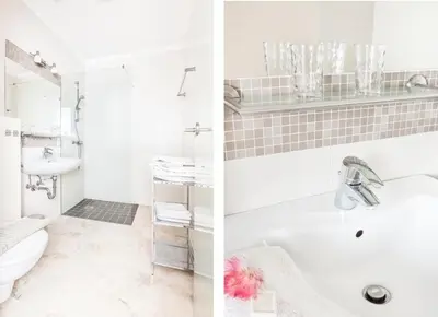Ein Badezimmer in der Unterkunft Gästehaus Auer Werner