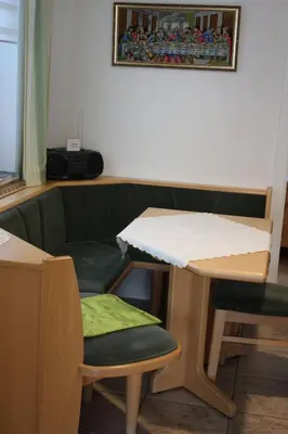 Ein Sitzbereich in der Unterkunft Ferienwohnung Birgit