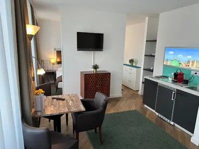 Küche/Küchenzeile in der Unterkunft Versava Apartments