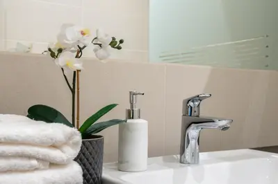 Ein Badezimmer in der Unterkunft Sweet Home Vienna Townhouse