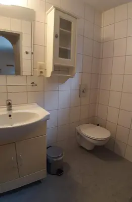 Ein Badezimmer in der Unterkunft Appartements Königshofer