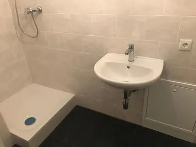 Ein Badezimmer in der Unterkunft Saralo Apartments 1050