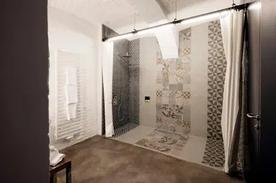 Ein Badezimmer in der Unterkunft grätzlhotel beim Belvedere