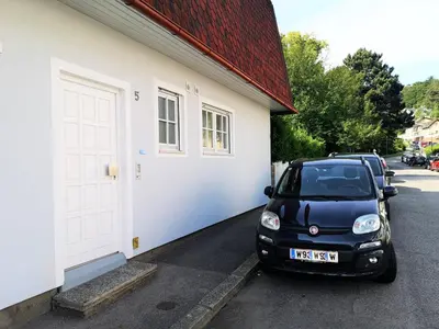 Grundriss der Unterkunft Christl - Apartment mit Garten und Pool zur Mitbenutzung