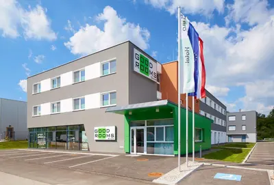 Das Gebäude in dem sich das Hotel befindet