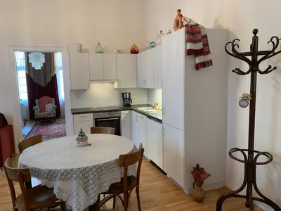 Küche/Küchenzeile in der Unterkunft Villa Pazelt Top2