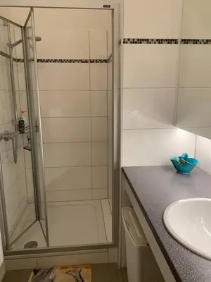 Ein Badezimmer in der Unterkunft Villa Pazelt Top2