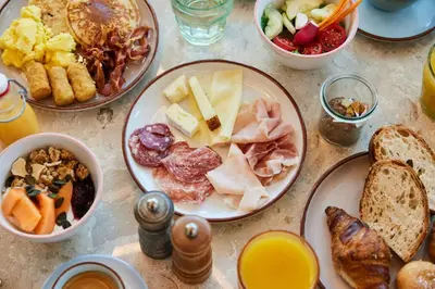 Essen im Hotel oder in der Nähe