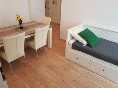 Ein Bett oder Betten in einem Zimmer der Unterkunft Sobieski Town Apartments