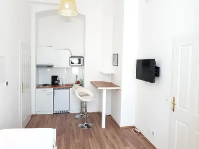 Küche/Küchenzeile in der Unterkunft Sobieski Town Apartments