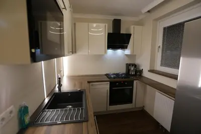 Küche/Küchenzeile in der Unterkunft Vienna Business Apartment