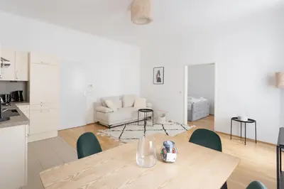 Küche/Küchenzeile in der Unterkunft Vienna City Apartments Krongasse