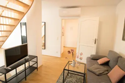 TV/Unterhaltungsangebot in der Unterkunft Wien Sky Loft l LF43