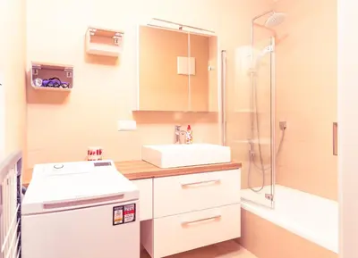 Ein Badezimmer in der Unterkunft Senator Flats Petrus & Kardinal Nagl