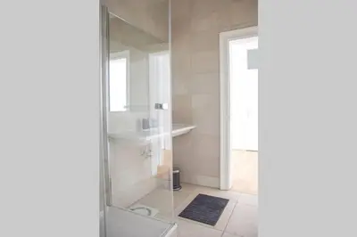 Ein Badezimmer in der Unterkunft josef's home I Kaiserzeit Residence I 01