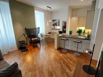 Küche/Küchenzeile in der Unterkunft Apartment Inner City by Interhome
