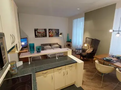 Ein Sitzbereich in der Unterkunft Apartment Inner City by Interhome