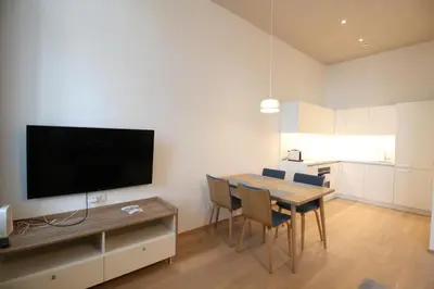 Küche/Küchenzeile in der Unterkunft Your Living Vienna CBD