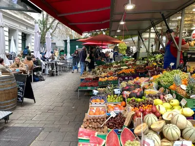 Ein Supermarkt oder andere Läden in der Ferienwohnung oder in der Nähe