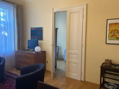 TV/Unterhaltungsangebot in der Unterkunft Charmantes Wiener Jugendstilhaus kostenloses WLAN