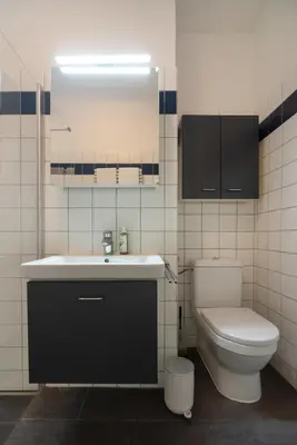 Ein Badezimmer in der Unterkunft Im Herzen von Wien