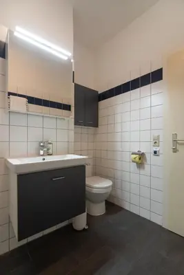 Ein Badezimmer in der Unterkunft Im Herzen von Wien