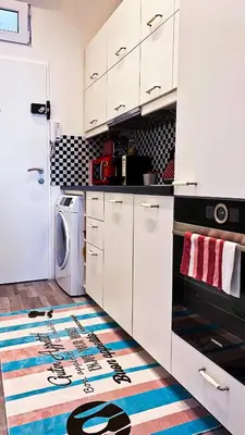 Küche/Küchenzeile in der Unterkunft Sweet Home Apartment