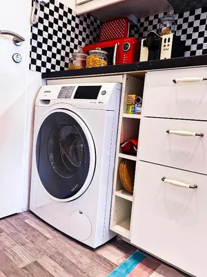 Küche/Küchenzeile in der Unterkunft Sweet Home Apartment