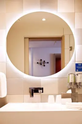 Ein Badezimmer in der Unterkunft Hampton By Hilton Vienna Messe