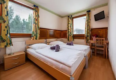 Ein Bett oder Betten in einem Zimmer der Unterkunft Hotel Waitz -Self Check In